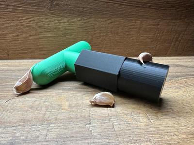 Garlic press
