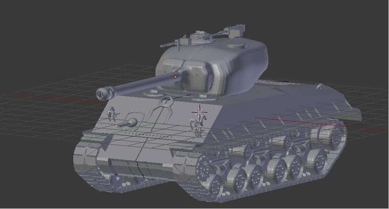 M4A3E8 Sherman Tank
