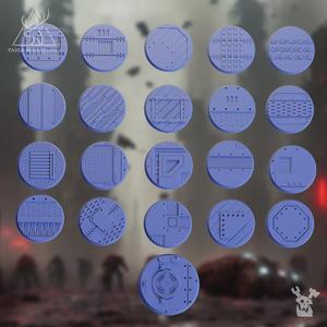 Rock Head Bases Set x21