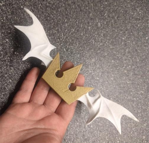 Halloween Town Sora brooch