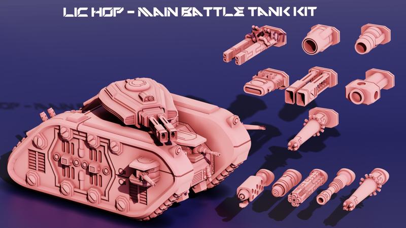 LIC HOP - Main Battle Tank Kit