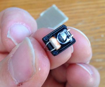 Printable Vactrol optocoupler, LED and LDR in a box