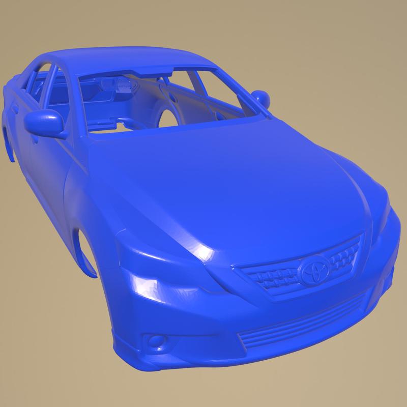 Toyota Mark X Reiz 2012 Printable Car Body