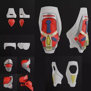 Gridman Superhuman Samurai Syber Squad Arms and Legs