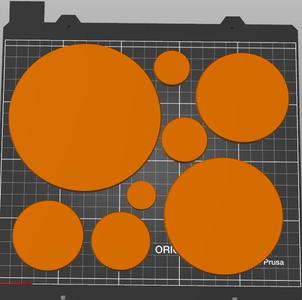 Bases pack with different sizes