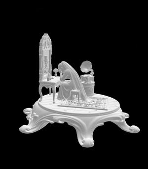 Phantom Manor Collection - Bride Vanity Scene