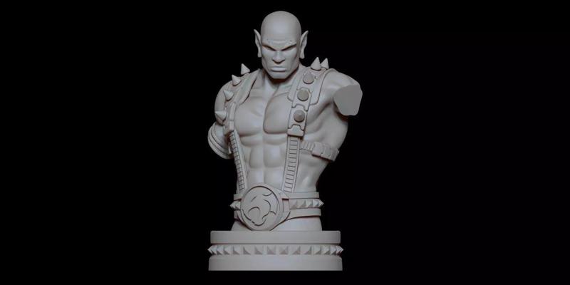 Fanart THUNDERCATS Panthro - Bust