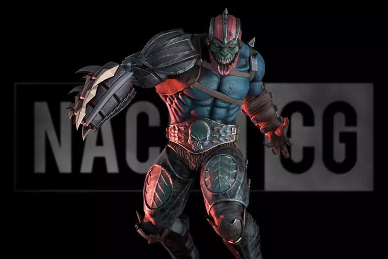 Fan Art - TrapJaw from MOTU - Statue