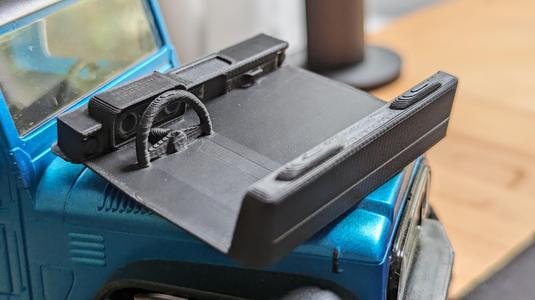 Injora IR40 TRX4M Scale Interior - Hide The Electronics!