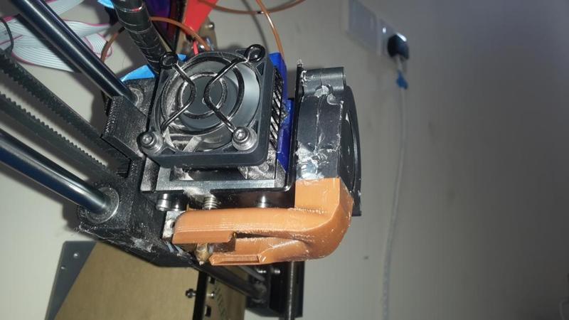 smart air duct extruder cooling