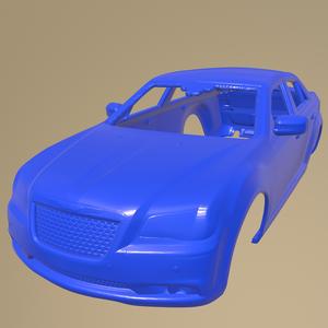 Chrysler 300 SRT8 2012 Printable Car Body