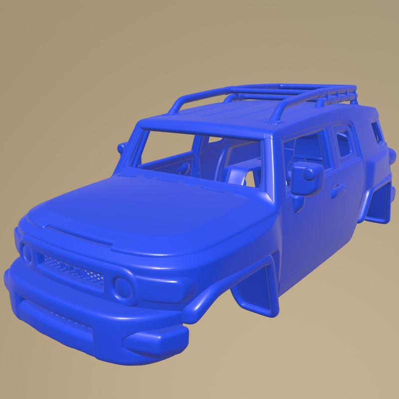 Toyota FJ Cruiser 2010 PRINTABLE CAR BODY