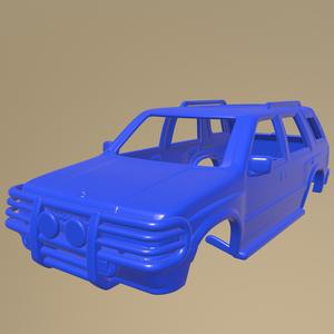 Opel Frontera 5-door 1992 PRINTABLE CAR BODY