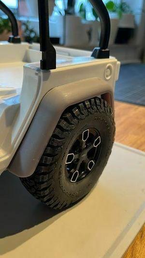 INJORA JEEP JK FENDER FLAIR - SERIAL (front and rear)
