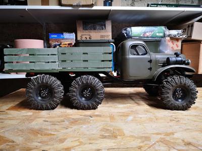 Tray for 6x6 rc traxxas or axial in 1/10