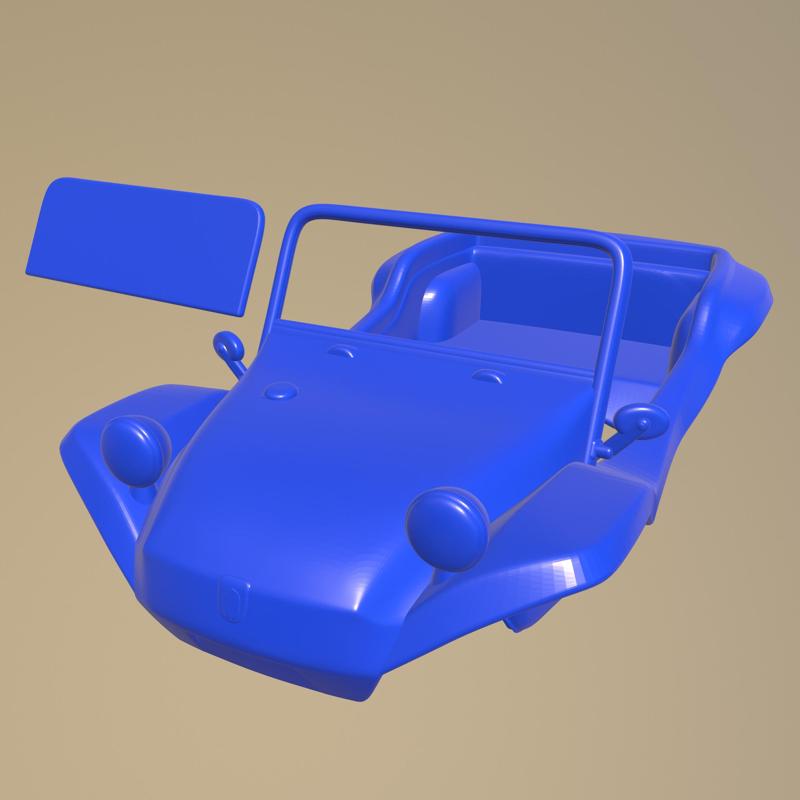 VOLKSWAGEN BUGGY MEYERS MANX 1965 PRINTABLE CAR BODY