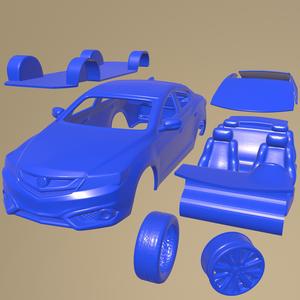 Acura ILX 2016 PRINTABLE CAR IN SEPARATE PARTS
