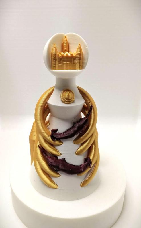 Narwhal Castle Art Doll 