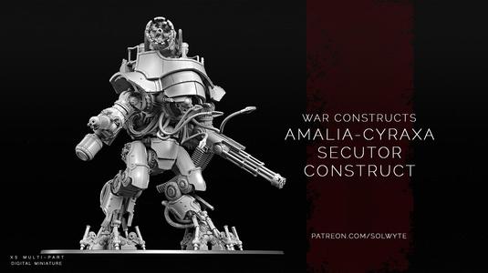 [LEGACY] War Constructs - Amalia-Cyraxa Secutor Construct