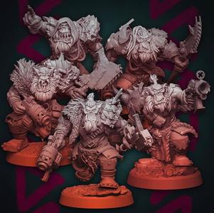 MrModulork's Orc Monster Hunters - Modular Kit A