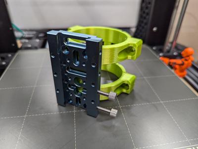 Makita 700 Series Mount for the LowRider 3 CNC with Laser Tree sliding plate