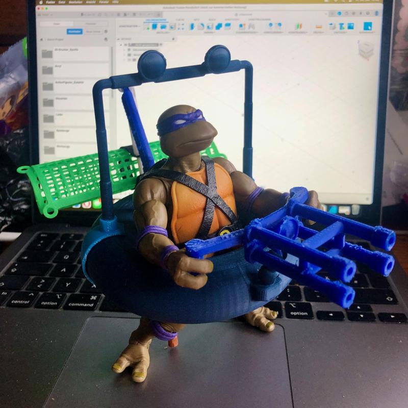 Teenage Mutant Ninja Turtles Sewer Party Tube for Super7 Ultimates