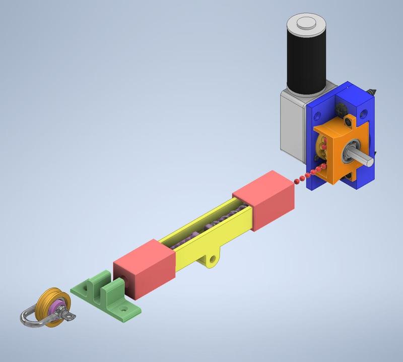 Napęd do dachu pergoli