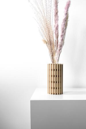 The Lycas Vase, Modern and Unique Home Decor for Dried and Flower Arrangements  | STL File