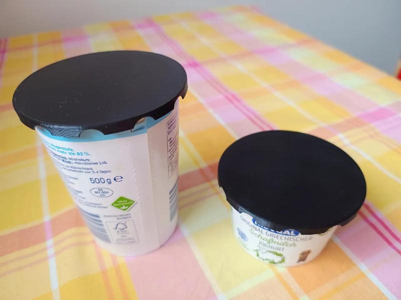 95mm diam yogurt lid   