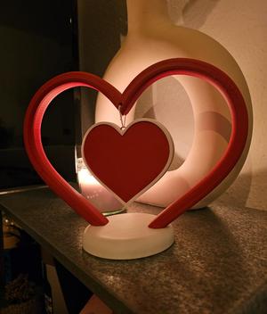 Floating Heart - Picture Frame