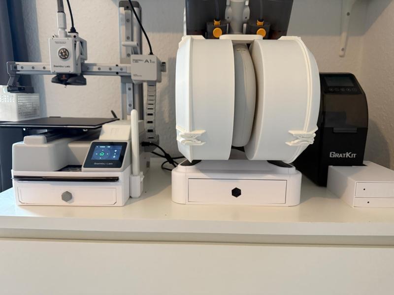 ams lite stand with drawer