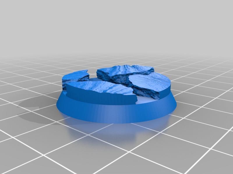 Lava Base 32mm Round