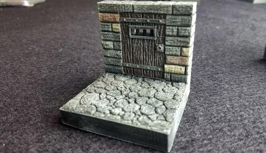 STONE STRONGHOLDS PRISON DOOR
