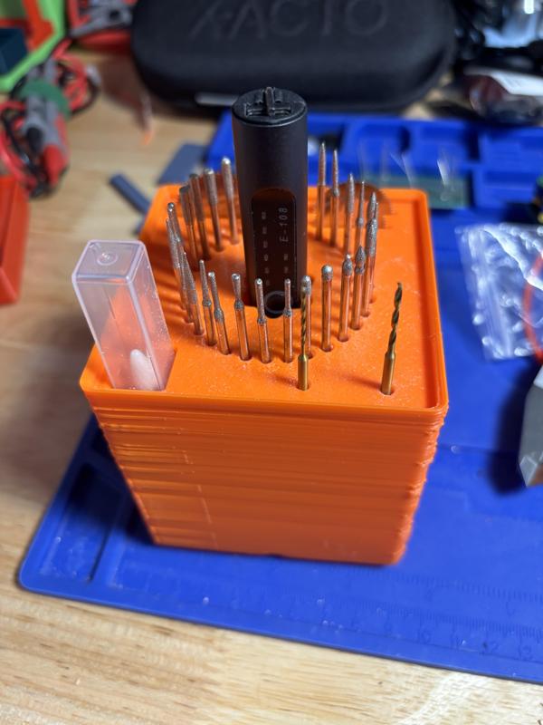 Vertical Small Polishing / Grinding Pen Holder