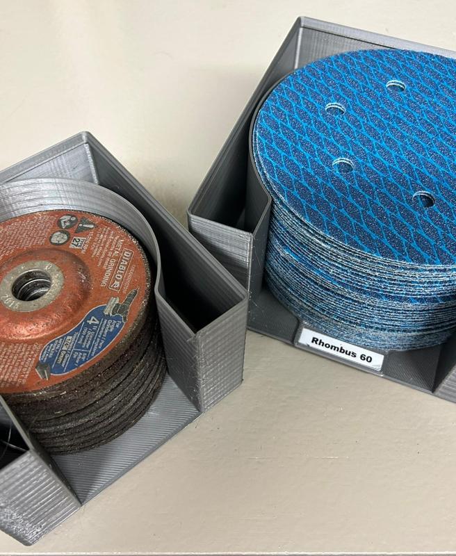 Gridfinity Horizontal Disc Storage