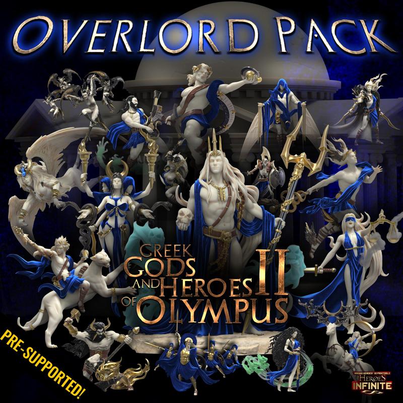Greek Gods and Heroes of Olympus II OVERLORD PACK