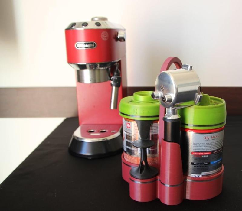 3D Printed Modular Coffee Set – Organizer & Tools | Stampa in 3D il tuo set modulare da caffè!