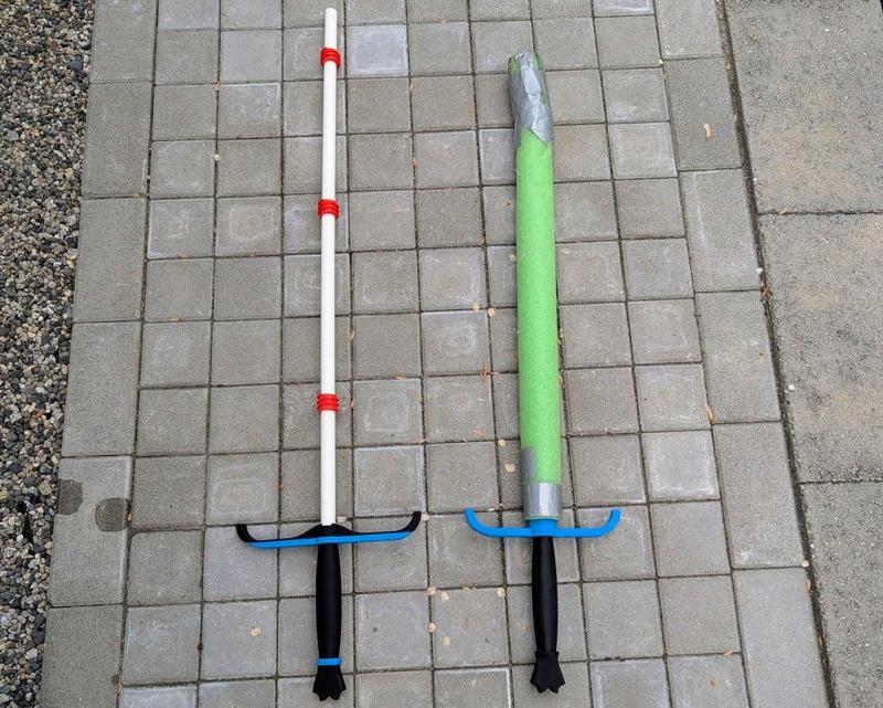 Warrior Gear: Pool Noodle Bastard Sword (hand and a half)