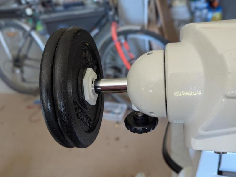 EQ6R-pro domyos weight adapter (1, 2, 5, 6kg)