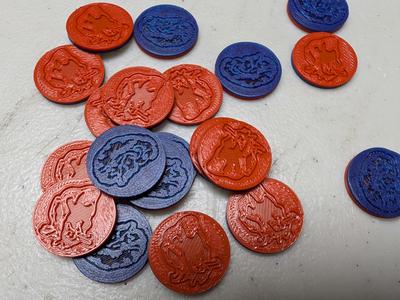 Arkham Horror RPG Damage/Horror Token