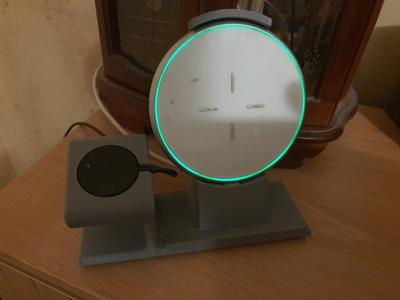 Samsung watch and phone charger stand