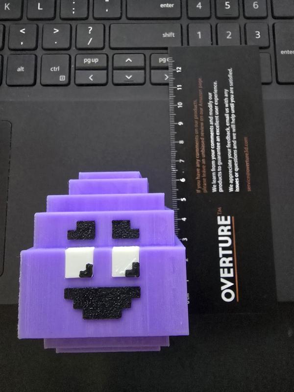 Grimace Egg remix (smaller, hollow, no supports needed)