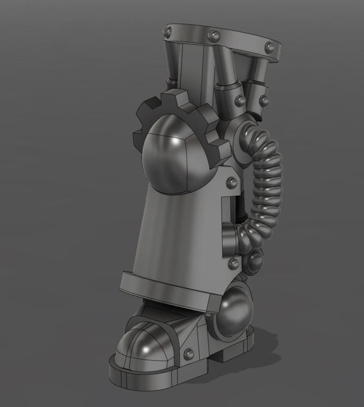 Super Space Soldier Bionic Leg - Type 1