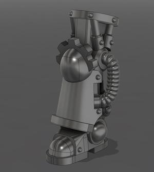 Super Space Soldier Bionic Leg - Type 1