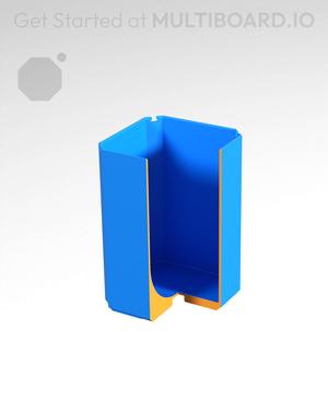 1x1x1.5 - Curved Bin - Multibin Insert
