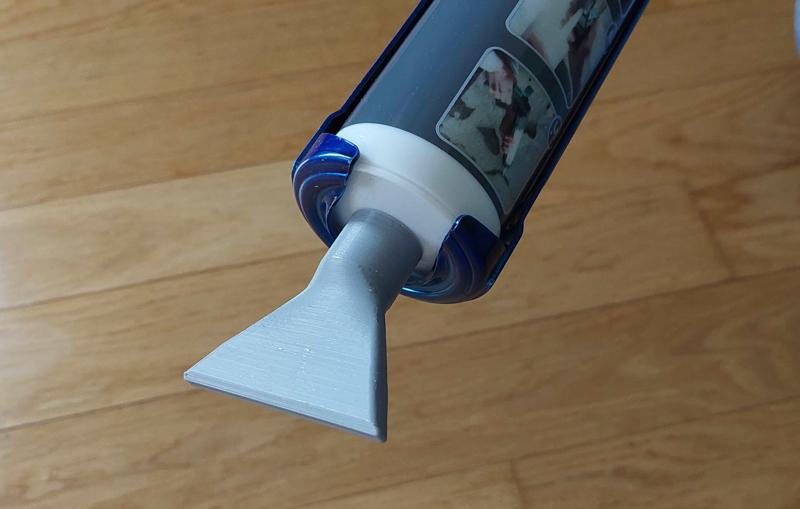 Flat Nozzle for Silicon Cardridge