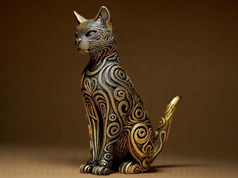 Designer CAT Sculpture