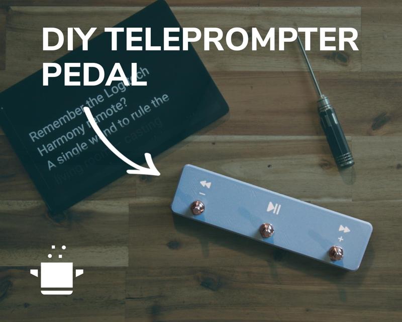 Bluetooth Teleprompter Remote