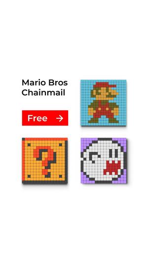 Pixel Chainmail - Mario Bros Collection