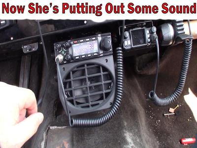 AT-6666pro AT-6666 CB Radio Custom 4x6 Inch External Speaker President McKinley For Narrow Radios